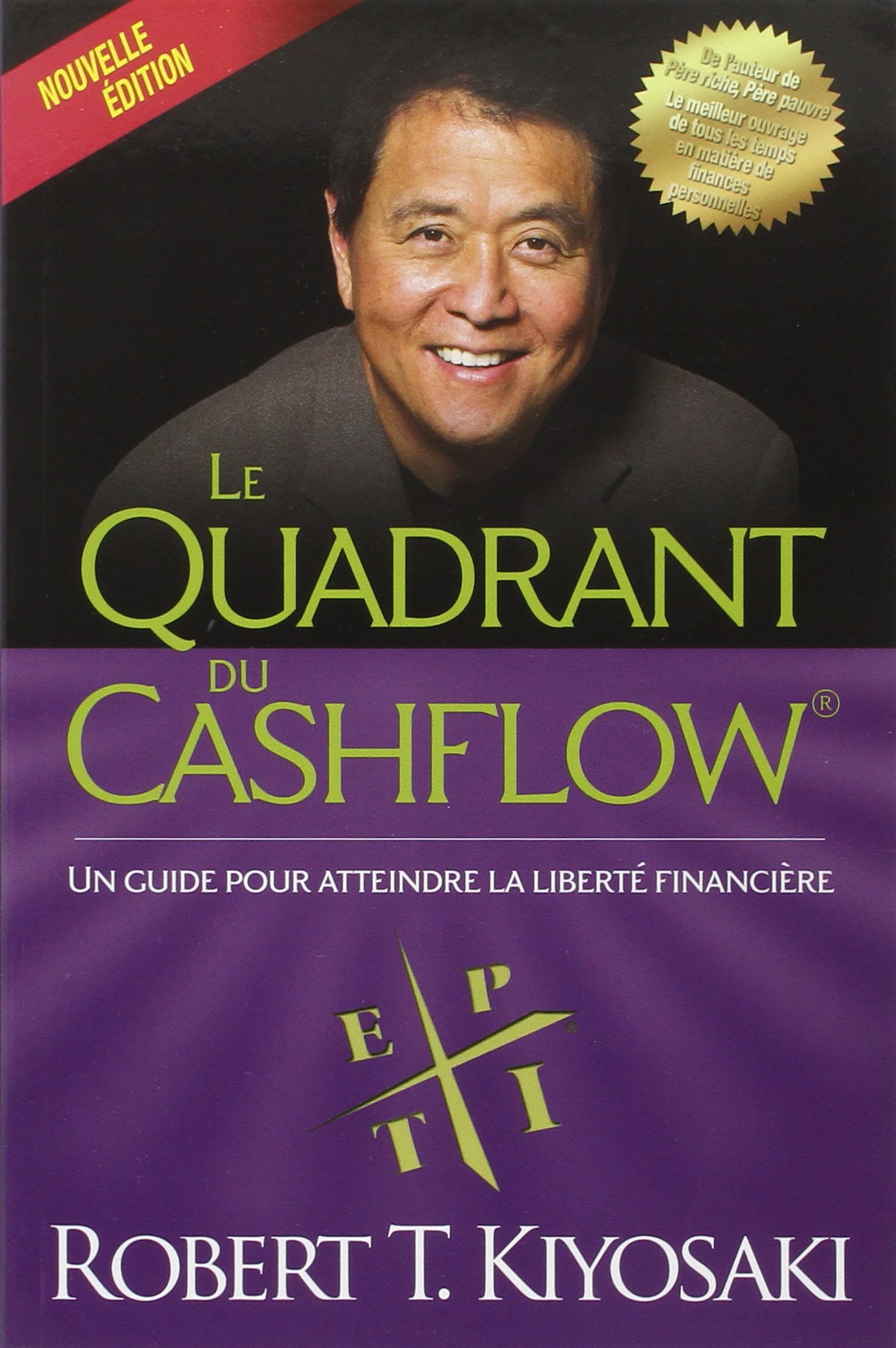 Couverture - Le quadrant du cashflow – Robert Kiyosaki 